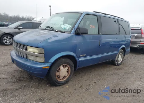 1997 Chevrolet Astro Ls Cmi from USA, damaged, VIN 1GNDM19W2VB231813